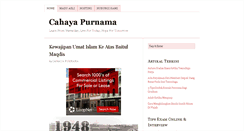 Desktop Screenshot of cahayapurnama.com